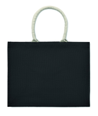 Logotrade business gift image of: Jute bag with cotton handle